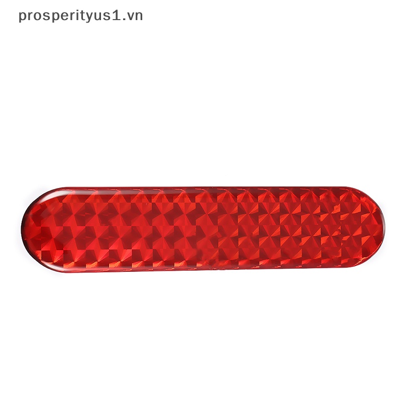 1 Cặp Miếng Dán Phản Quang Cảnh Báo An Toàn Cho Cửa Xe Hơi / Xe Máy