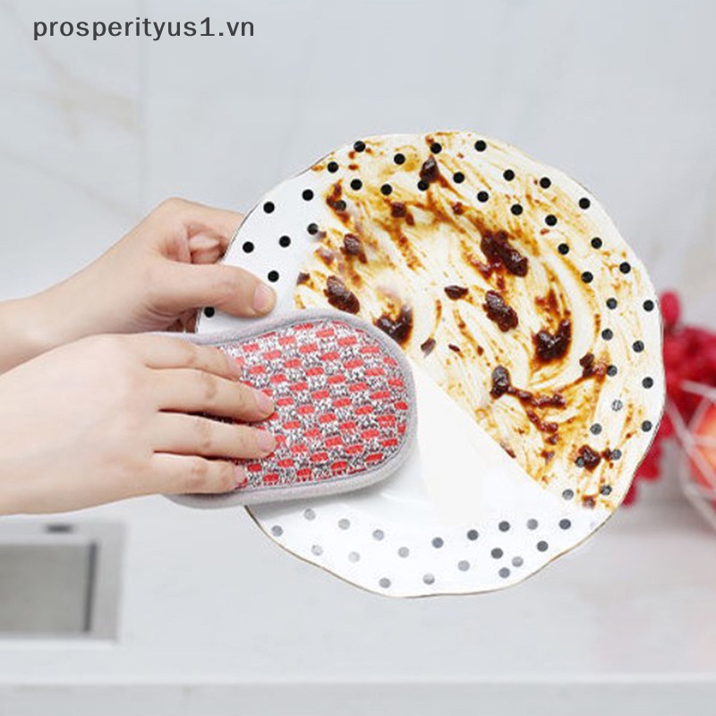 [prosperityus1] Miếng Bọt Biển Rửa Chén, Khăn Rửa Chén, Miếng Rửa Chén, Miếng Rửa Chén, Khăn Rửa Chén, Khăn Lau Khử Trùng [VN]