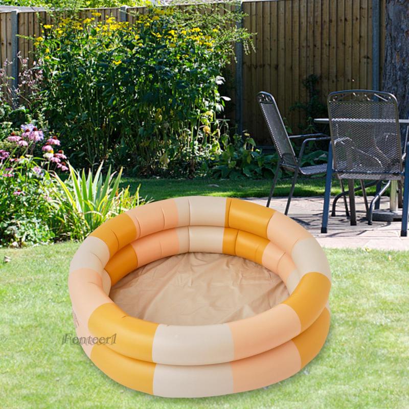 [Fenteer1] Hồ Bơi Bơm Hơi Bằng PVC Trong Nhà / Bãi Biển Cho Trẻ Em Và Người Lớn