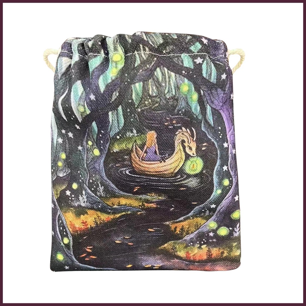 Túi Đựng Thẻ Bài Tarot / Trang Sức Di Động Tiện Dụng Cho Gia Đình