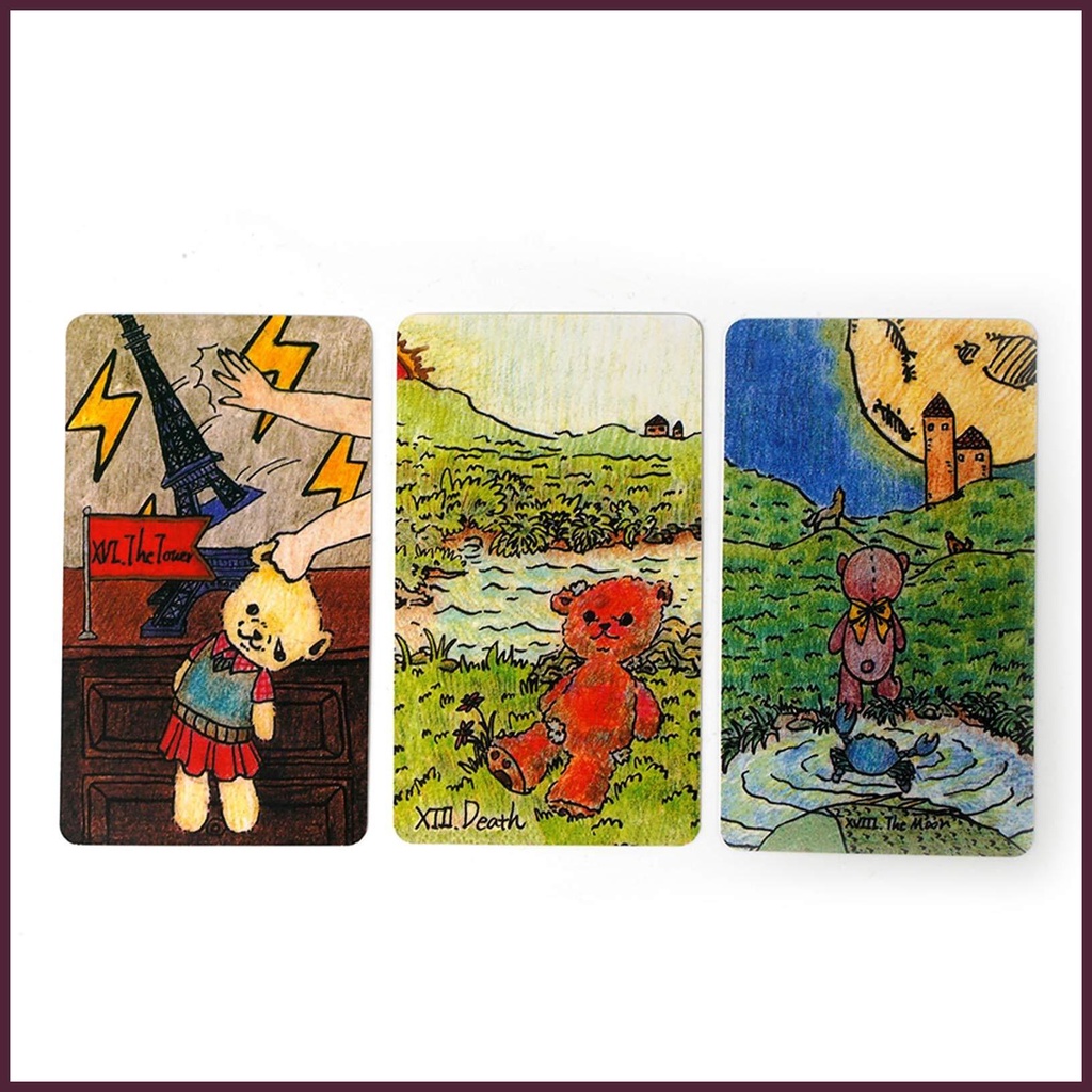 Bộ Bài Tarot Màu Đen Siêu Bền Dành Cho Người Mới Bắt Đầu