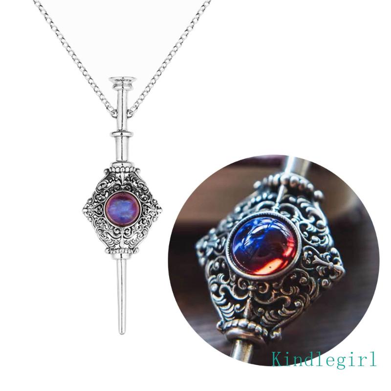 King Mystical Vòng Cổ Choker Mặt Đá Thoáng Khí Hình Rồng Cổ Điển Thời Trang Và Fantasy Love