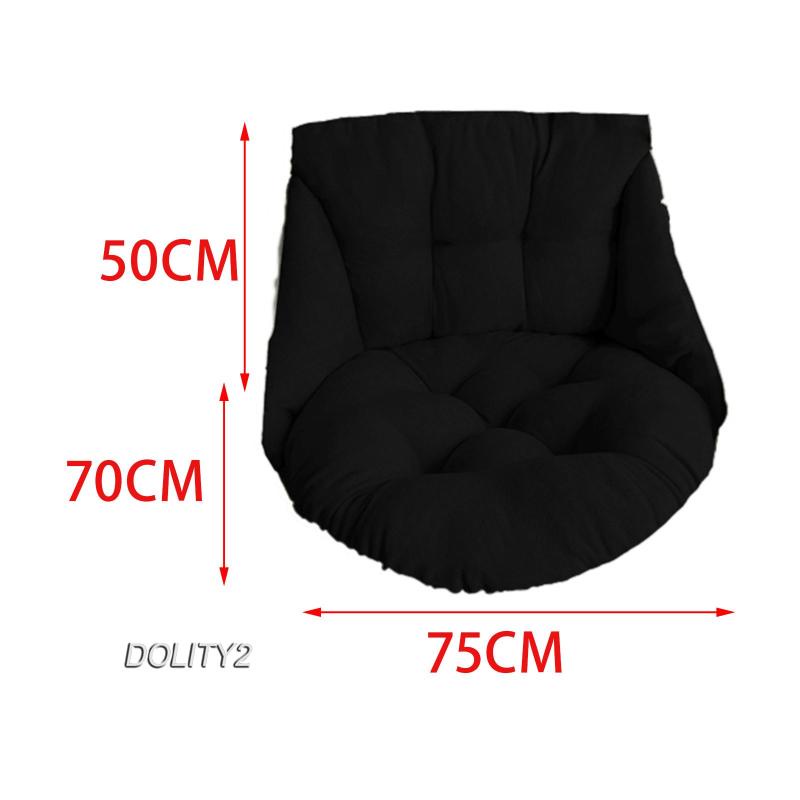 Set 2 Đệm Lót Ghế Treo Ban Công Sân Vườn Hình Quả Trứng