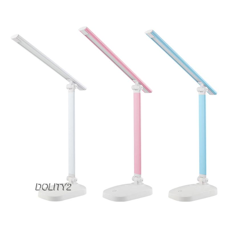 [Dolity2] Đèn LED Để Bàn 3 Chế Độ Chiếu Sáng Cho Nhà Ở / Văn Phòng / Phòng Khách