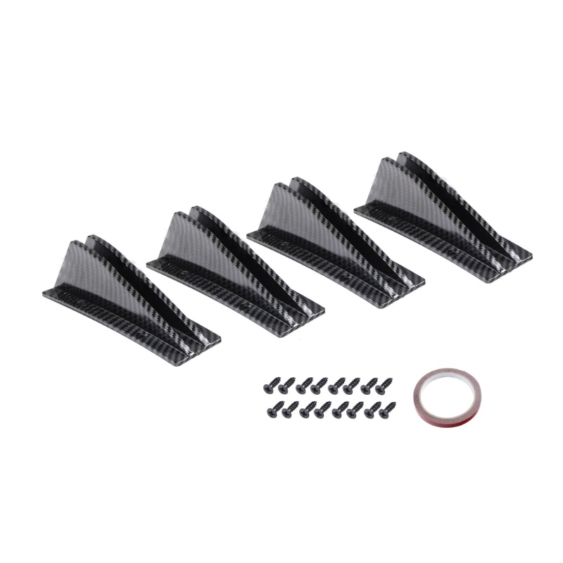 Set 4 Phụ Kiện Bảo Vệ Cản Sau Xe Hơi Chuyên Dụng