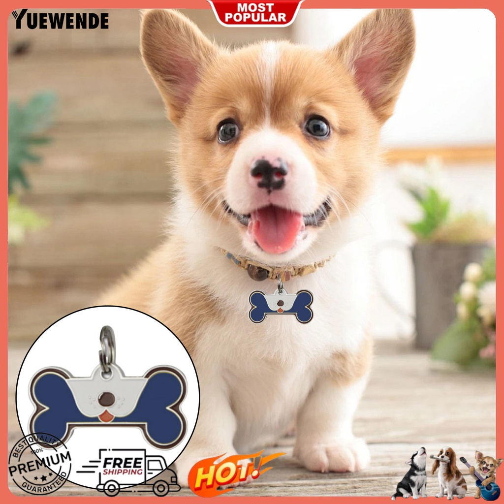 Thẻ ID Hợp Kim Kẽm Hình Xương Chống Thất Lạc Cho Thú Cưng