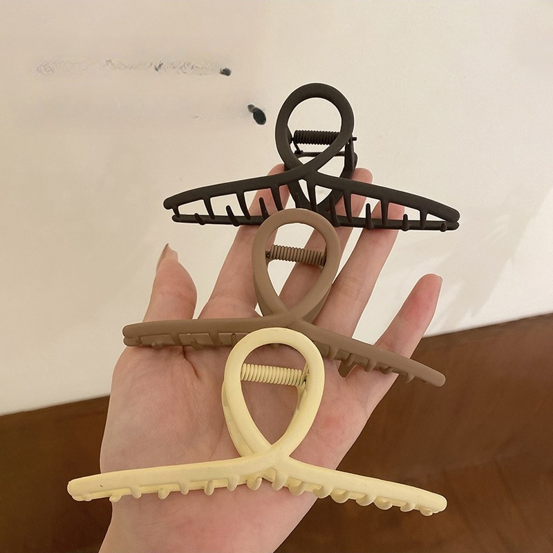 Kẹp Tóc Cá Mập Bằng Kim Loại Cho Nữ