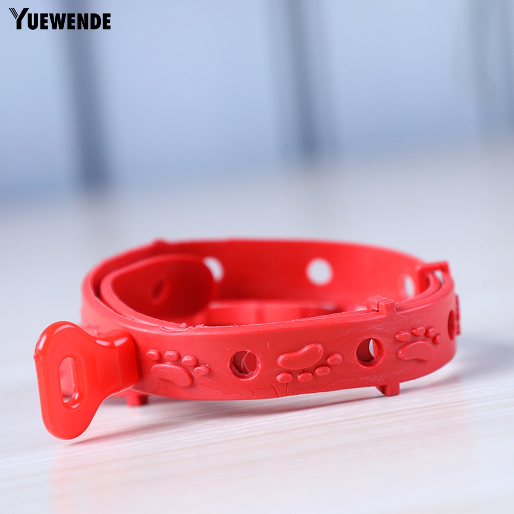 Yq.e Vòng Cổ Silicon Siêu Mềm Không Gây Kích Ứng Chống Cắn Dễ Điều Chỉnh Chống Bọ Chét Cho Thú Cưng