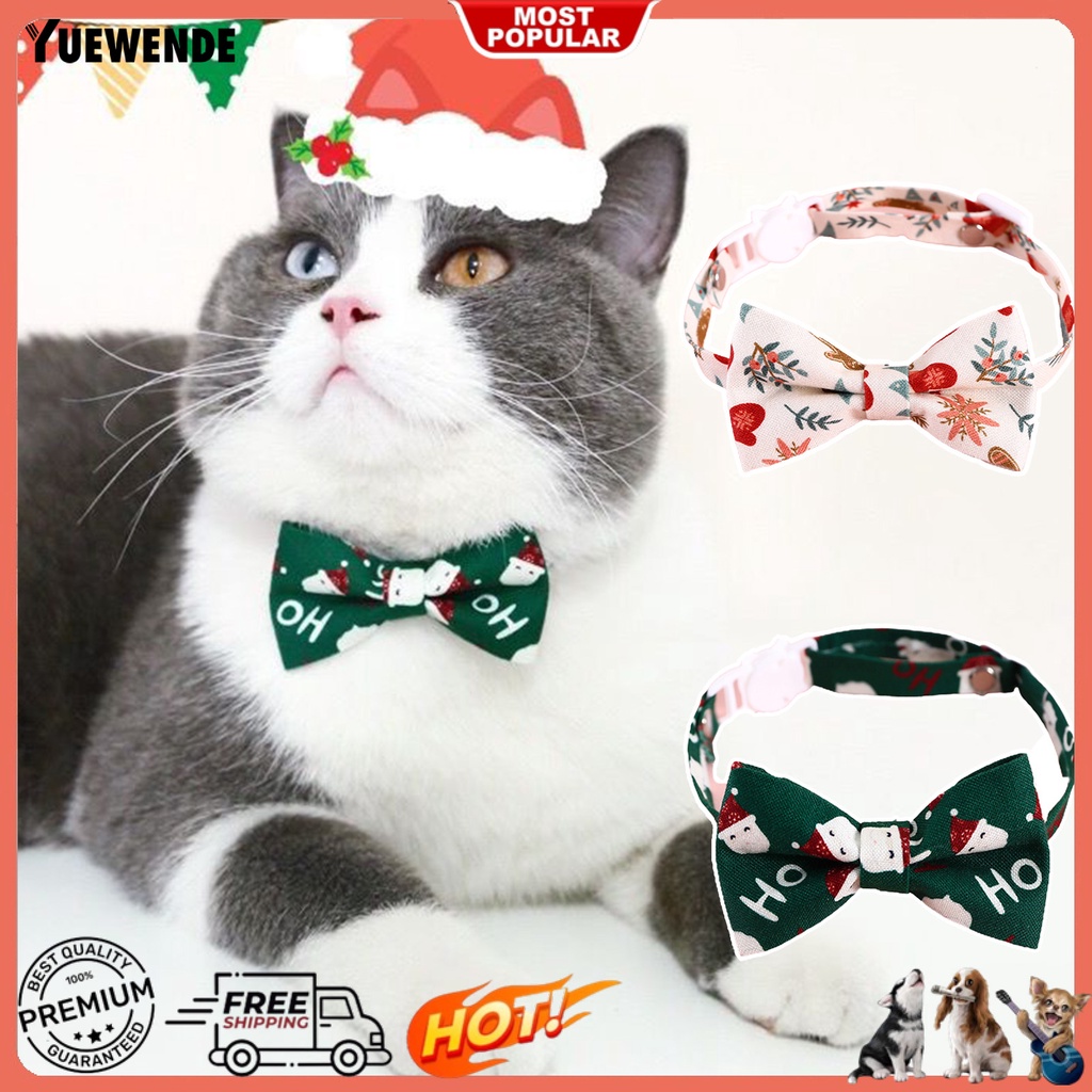 Vòng Cổ Họa Tiết Ông Già Noel Dễ Thương Thân Thiện Với Da Cho Thú Cưng