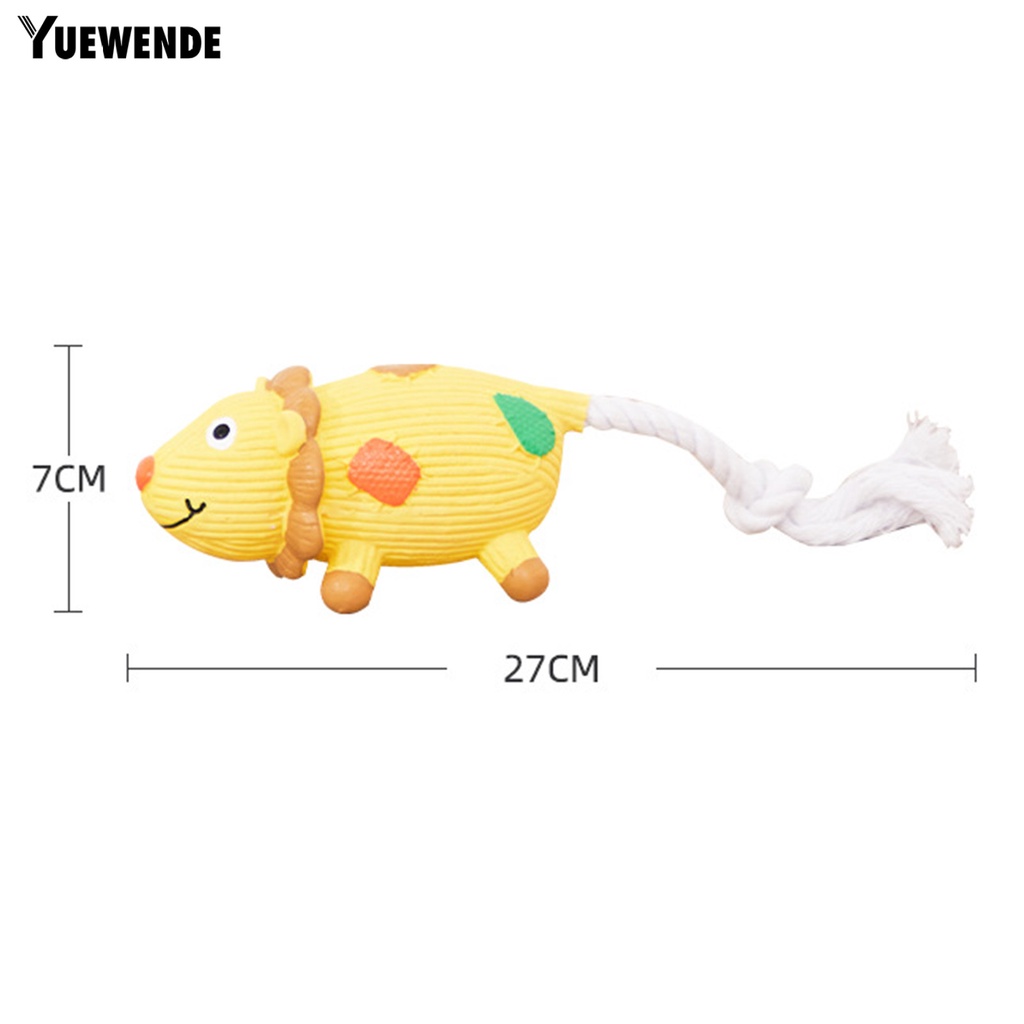 Đồ Chơi Gặm Chống Cắn An Toàn Hình Heo / Sư Tử Hoạt Hình Sáng Tạo Cho Thú Cưng YQ.E