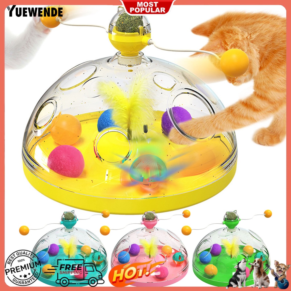 Chong Chóng Gió Đồ Chơi Bằng Nhựa Siêu Bền Độc Đáo Cho Mèo Cưng