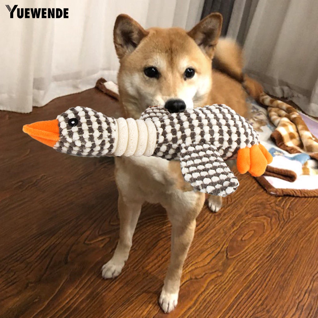 Đồ Chơi Vịt Nhồi Bông Hoạt Hình Có Âm Thanh Vui Nhộn Cho Thú Cưng