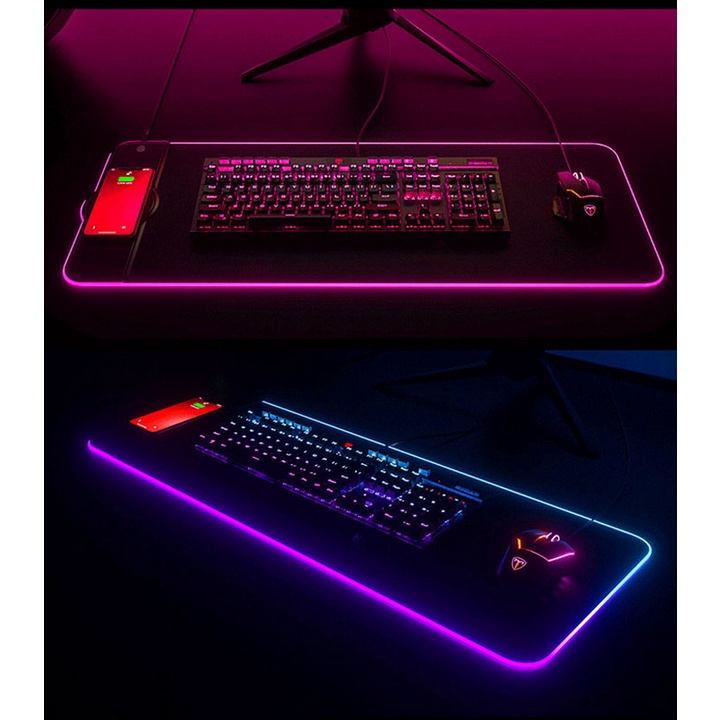 - Tấm Lót Bàn Làm Việc Kiêm Sạc Không Dây Đa Năng Corfu - Hamilton Place