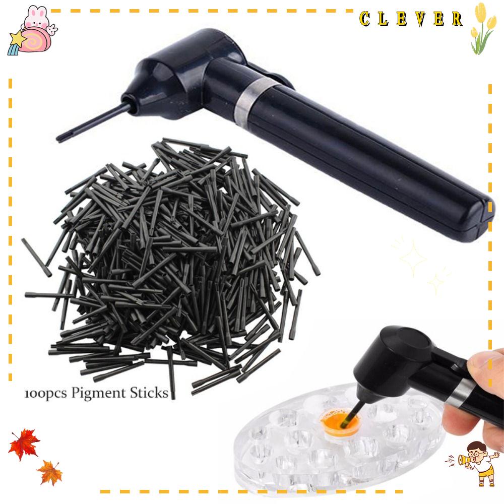 Bộ 2 / 100 Que Nhựa Trộn Kem Tiện Dụng|Thỏi Kem Tạo Sắc Tố Cao Không Phai Màu