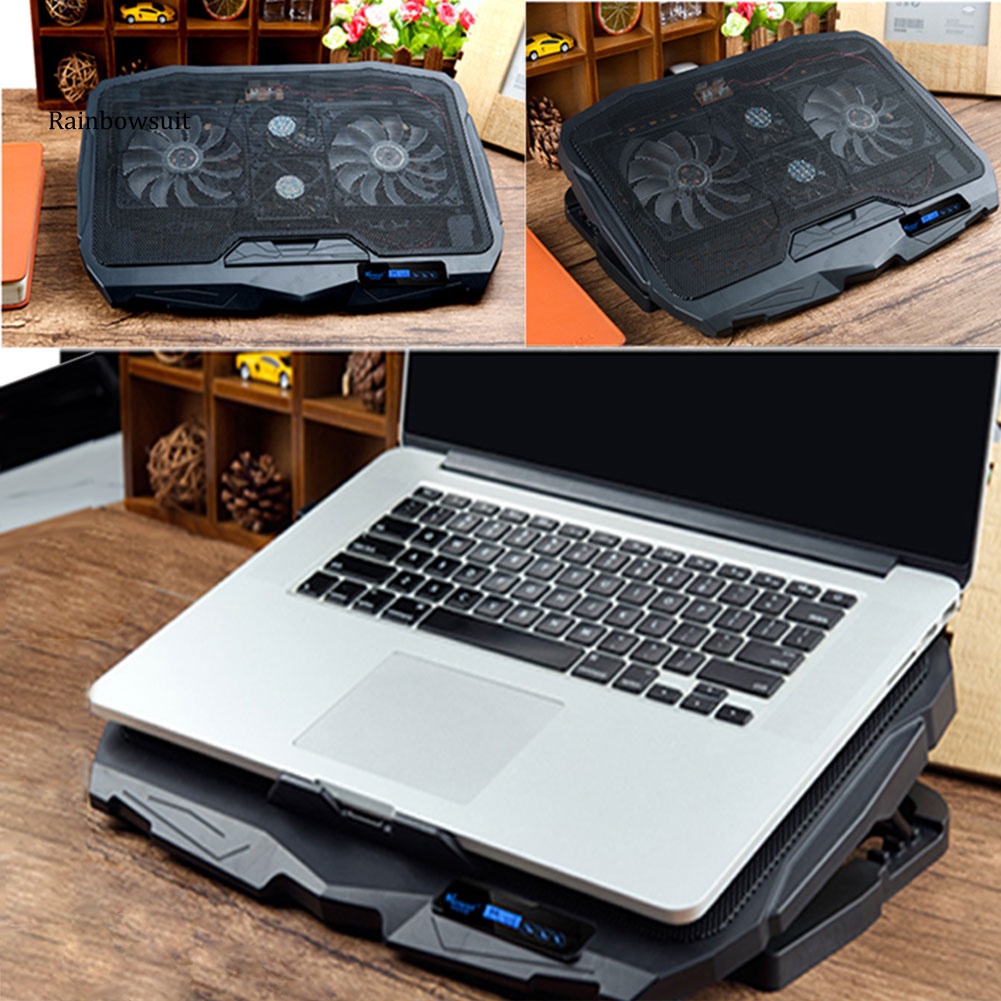 Giá Đỡ Làm Mát Laptop 2 Cổng USB Cho Notebook 14 / 15.6inch
