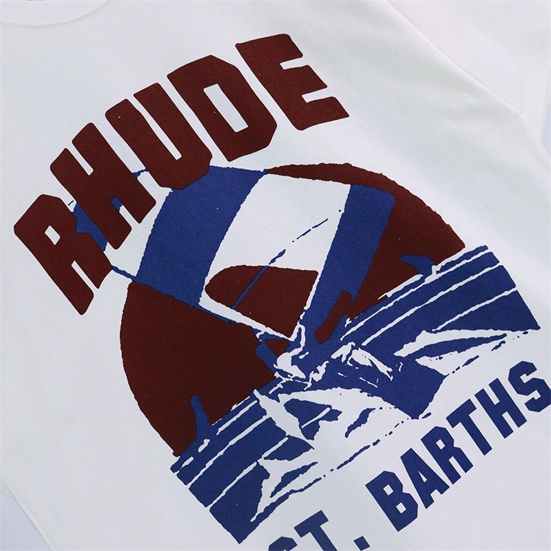 Áo Thun Nam Tay Ngắn In Chữ R-h-u88- 23 Thời Trang Xuân Hè