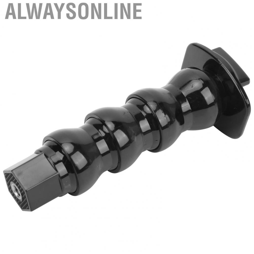 Alwaysonline Monopod Gooseneck Jaws  Quality ABS Material Flexible Arm Mount Convenient for Photography Tools  Lens Assist Photographers Accessories