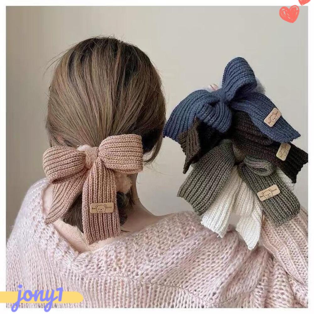Dây Buộc Tóc Co Giãn Thời Trang Mùa Đông Ấm Áp