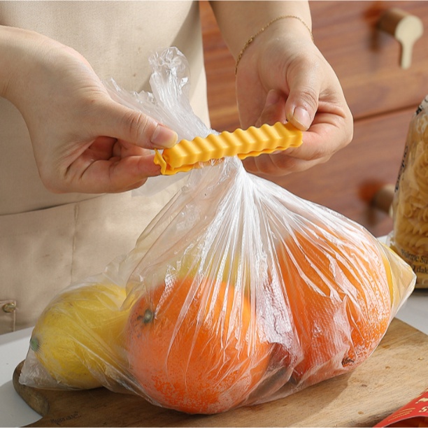 Kẹp Niêm Phong Túi Thực Phẩm Hình Khoai Tây Chiên Có Nam Châm
