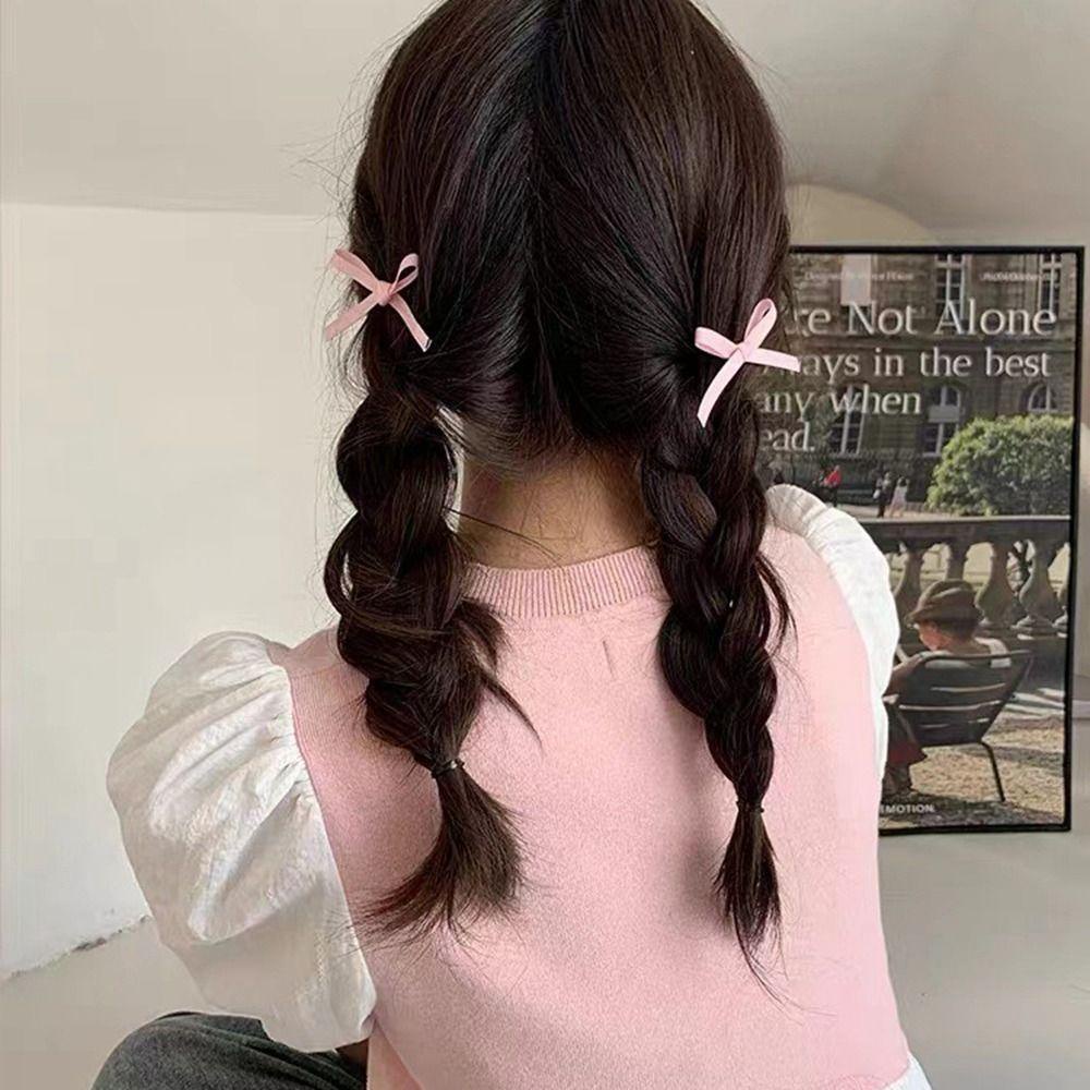 LILYES Kẹp Tóc Nơ Y2k Phong Cách Lolita Hàn Quốc Cho Nữ