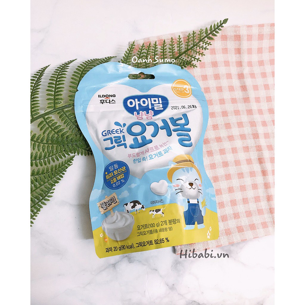 Sữa chua khô ildong Hàn Quốc