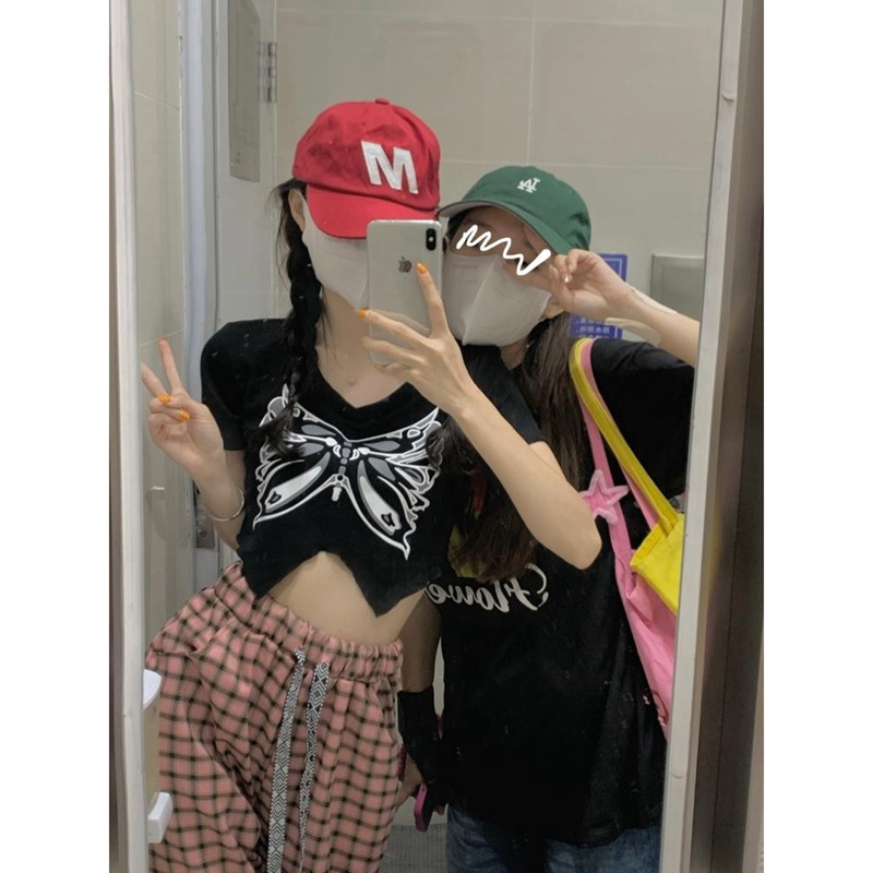 YEYA Áo Thun Cotton Ngắn Tay Ôm Dáng Thời Trang Dành Cho Nữ