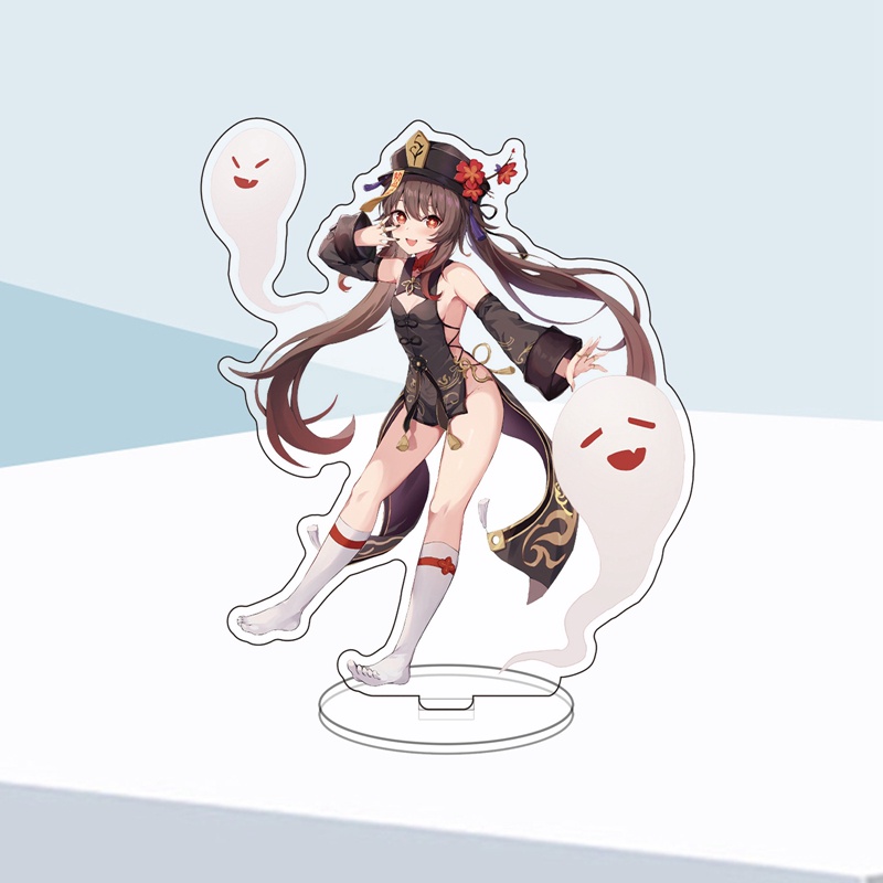 Mô Hình Nhân Vật Shenhe Yae Miko Zhongli Trong Game Genshin Bằng Acrylic Dễ Thương