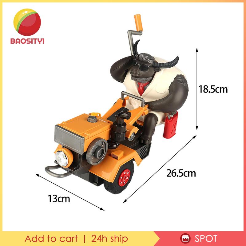 Baosity1] Đồ Chơi Xe Kéo Điện Đi Bộ Tương Tác Với Sinh Nhật Cho Bé