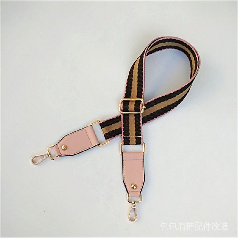 Dây Đeo Túi Xách Bản Rộng Màu Sắc Phong Cách Dân Tộc Có Thể Điều Chỉnh Kích Thước