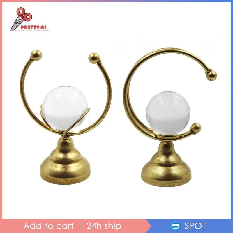 [Prettyia1] Kệ Sách Bằng Kim Loại Để Bàn Trang Trí Nội Thất