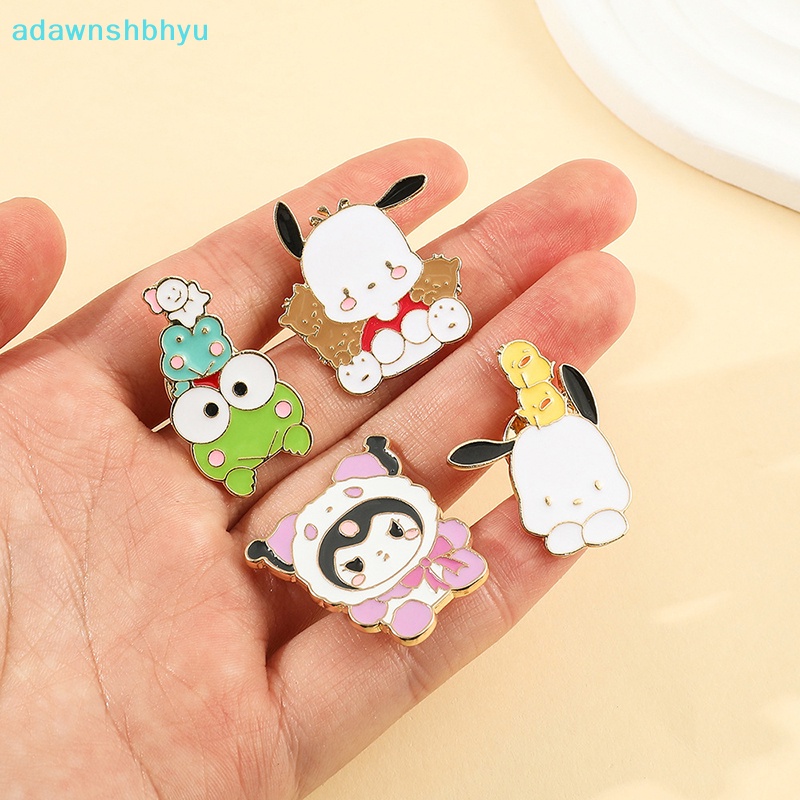 SANRIO Ghim Cài Cổ Áo Hình Hello Kitty Cinnamon My Melody Cho Ba Lô