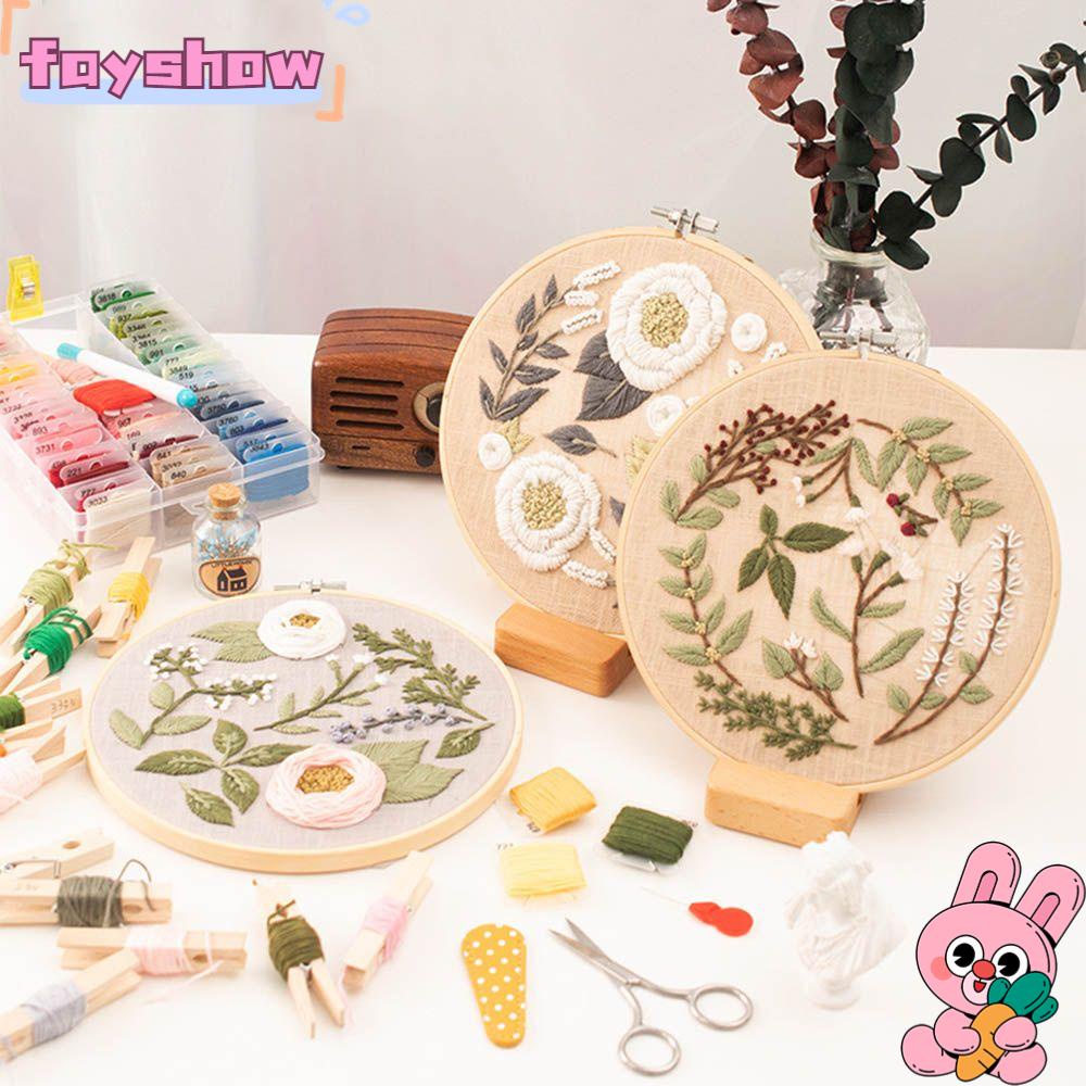 Bộ Dụng Cụ Thêu Thủ Công Tự Làm Cho Người Mới Bắt Đầu Pakketten Kruissteek