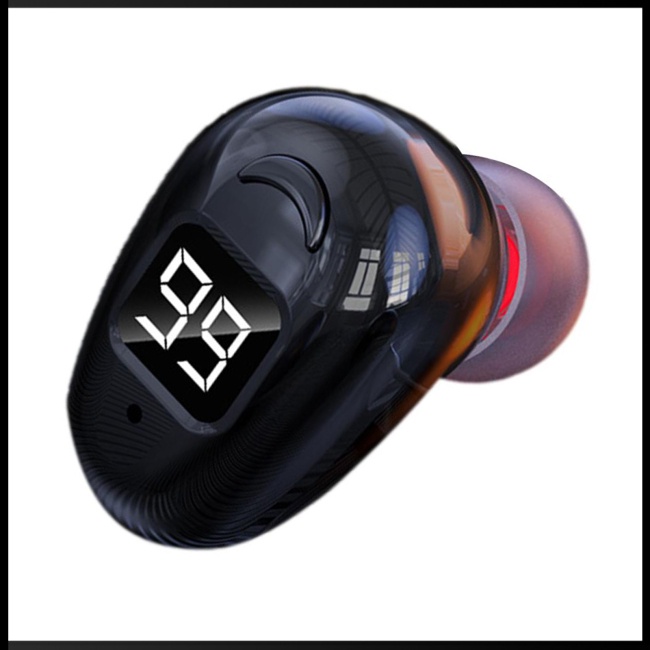 Tai Nghe Nhét Tai Zevaret S980 Bluetooth Có Màn Hình Kỹ Thuật Số Phong Cách Doanh Nhân