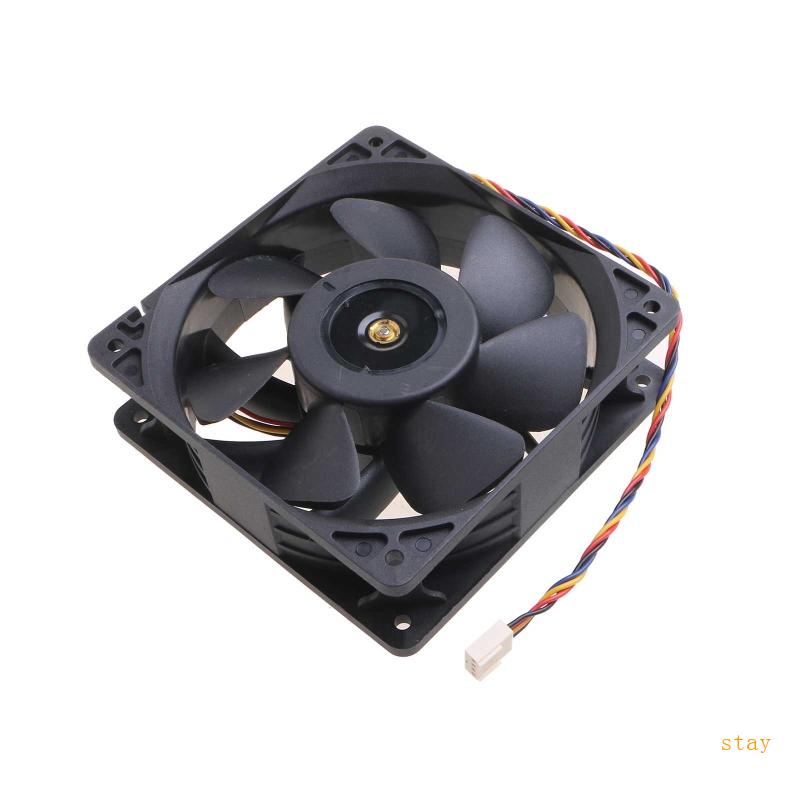 Quạt Tản Nhiệt Làm Mát 120mm 12cm CFM 1066 Tốc Độ Cao1203812Vòng Bi Kép B2FN 12V 7000R 7000R Chất Lượng Cao