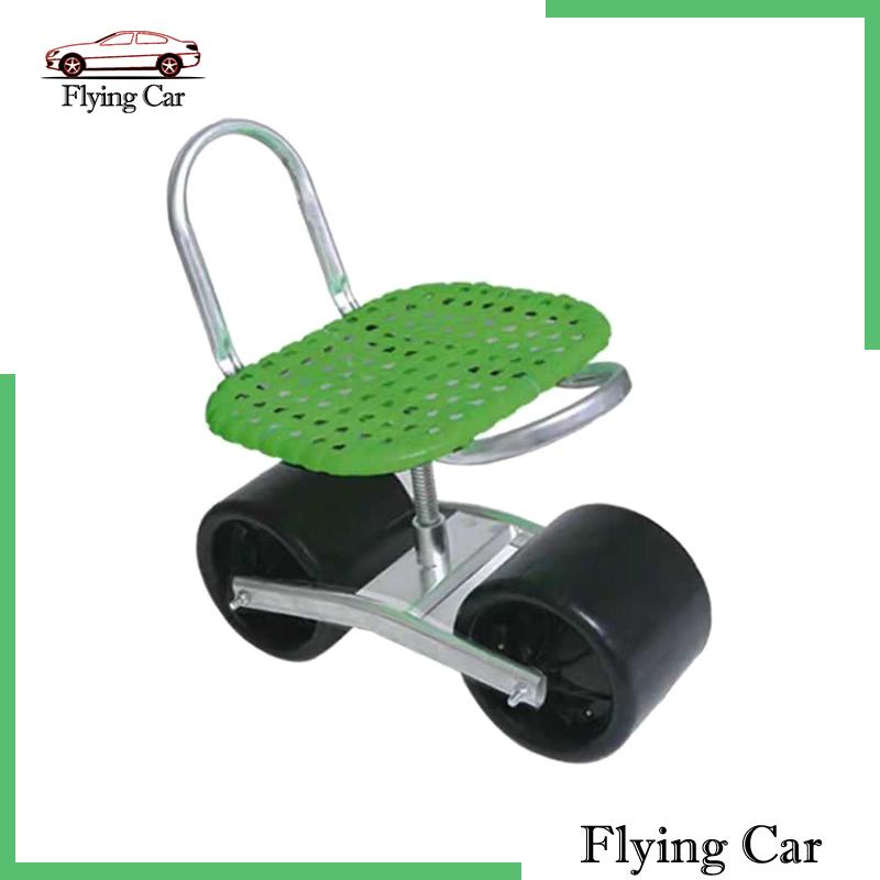 [Lzdjfmy2] Ghế Đẩu Làm Vườn Có Bánh Xe Có Thể Điều Chỉnh Cho Sân Vườn