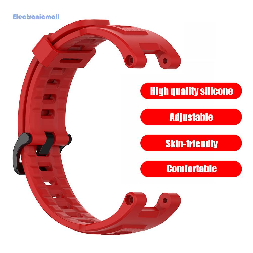 Dây Đeo Silicon Thay Thế Cho Đồng Hồ Thông Minh Huami Amazfit T-Rex Pro / Amazfit T-Rex01.vn