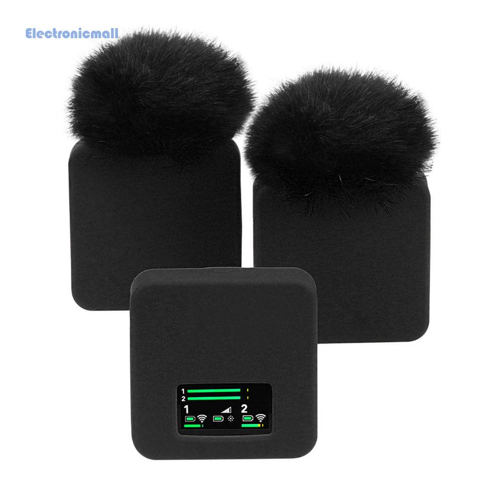 Set 3 Vỏ Silicon Bảo Vệ Chống Bụi Cho Micro Không Dây RODE Go II ElectronicMall01.vn