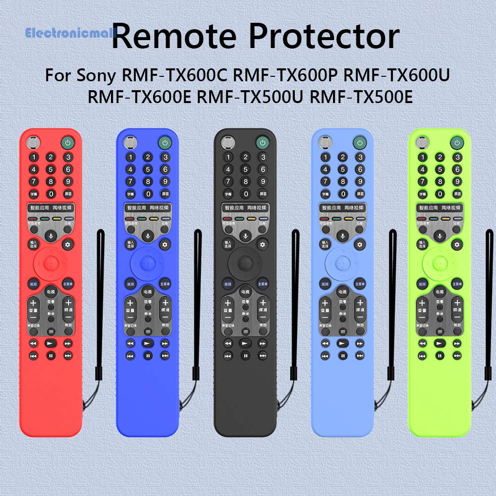 Vỏ Silicon Bảo Vệ Điều Khiển Từ Xa Cho Sony RMF-TX600C RMF-TX600P RMF-TX600U RMF-TX600E Mf-TX600E