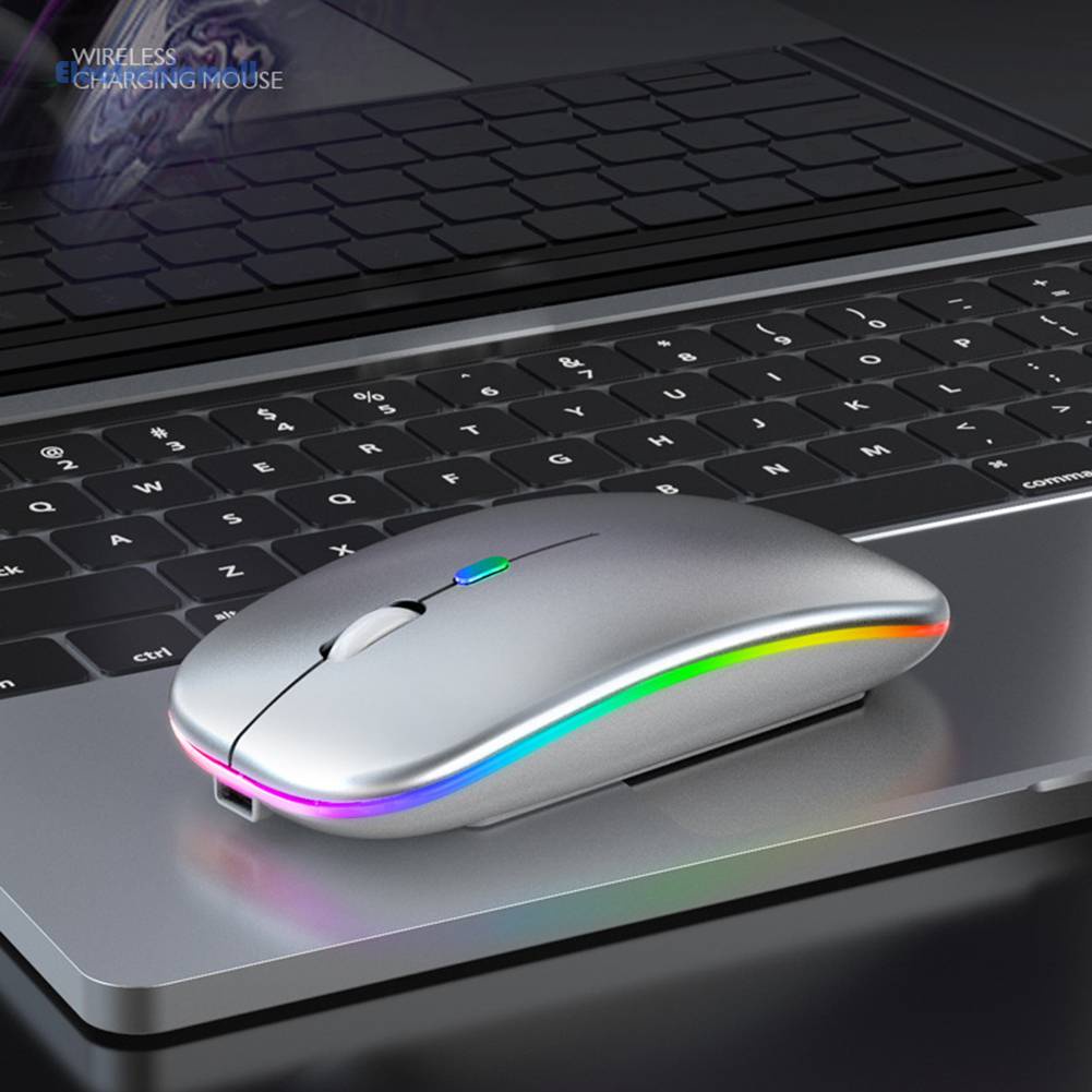 Chuột Quang Điện Tử Không Dây USB 2.4G Mall01.vn Có Đèn Nền Tiện Dụng Cho Văn Phòng