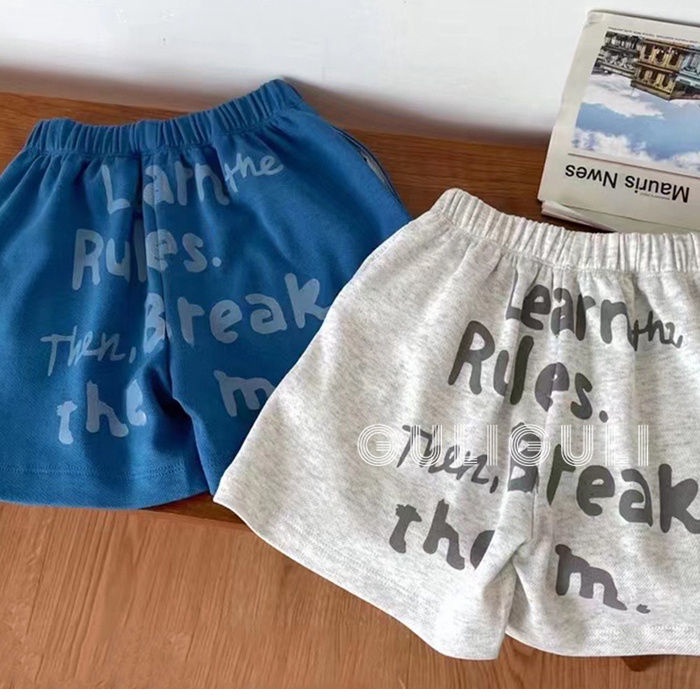 [100 Mặc Không Mệt Mỏi] Quần Short Thể Thao Dáng Rộng Lưng Thun Phong Cách Hàn Quốc Thường Ngày Cho Bé Trai