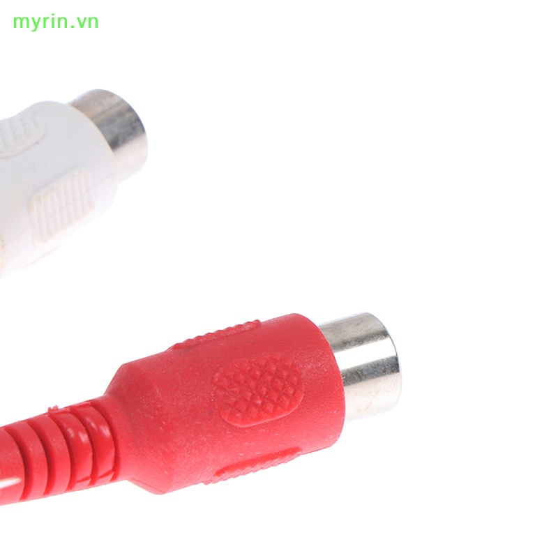 Dây Cáp Chuyển Đổi Âm Thanh Micro Cổng Aux RCA Cho Xe Hơi