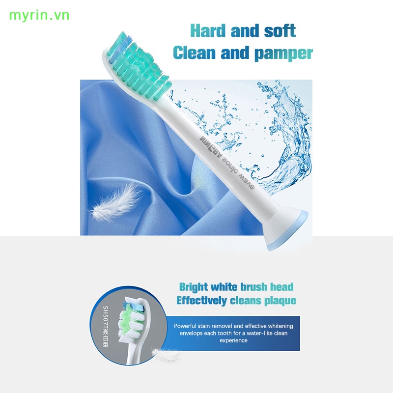 4 Đầu Bàn Chải Điện Thay Thế Cho Bàn Chải Đánh Răng Điện Philips