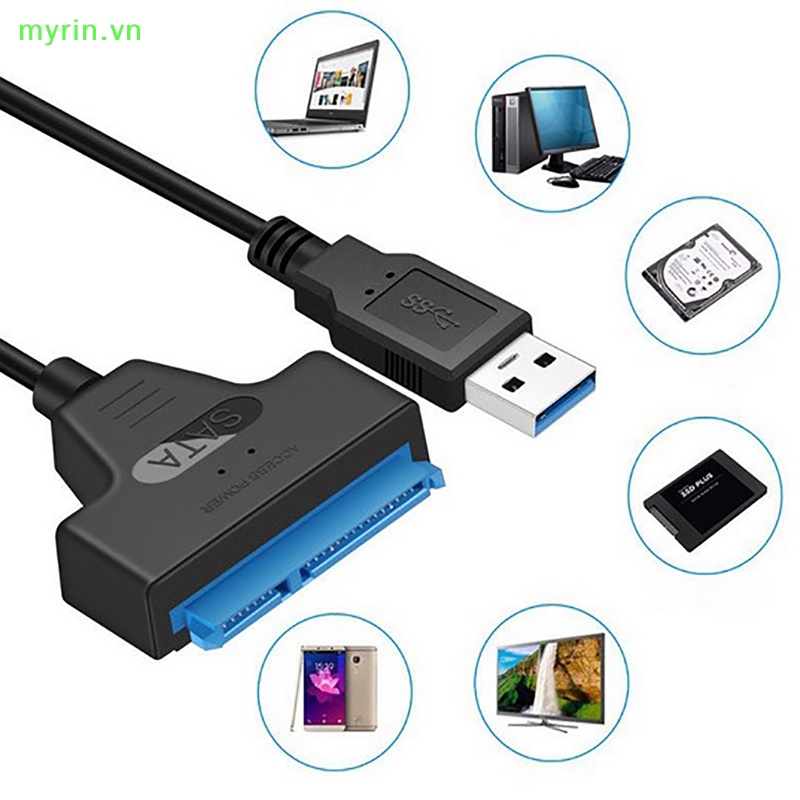 Đầu Chuyển Đổi USB 3.0 Sang SATA 2.5 &quot;Cho Ổ Cứng SSD HDD