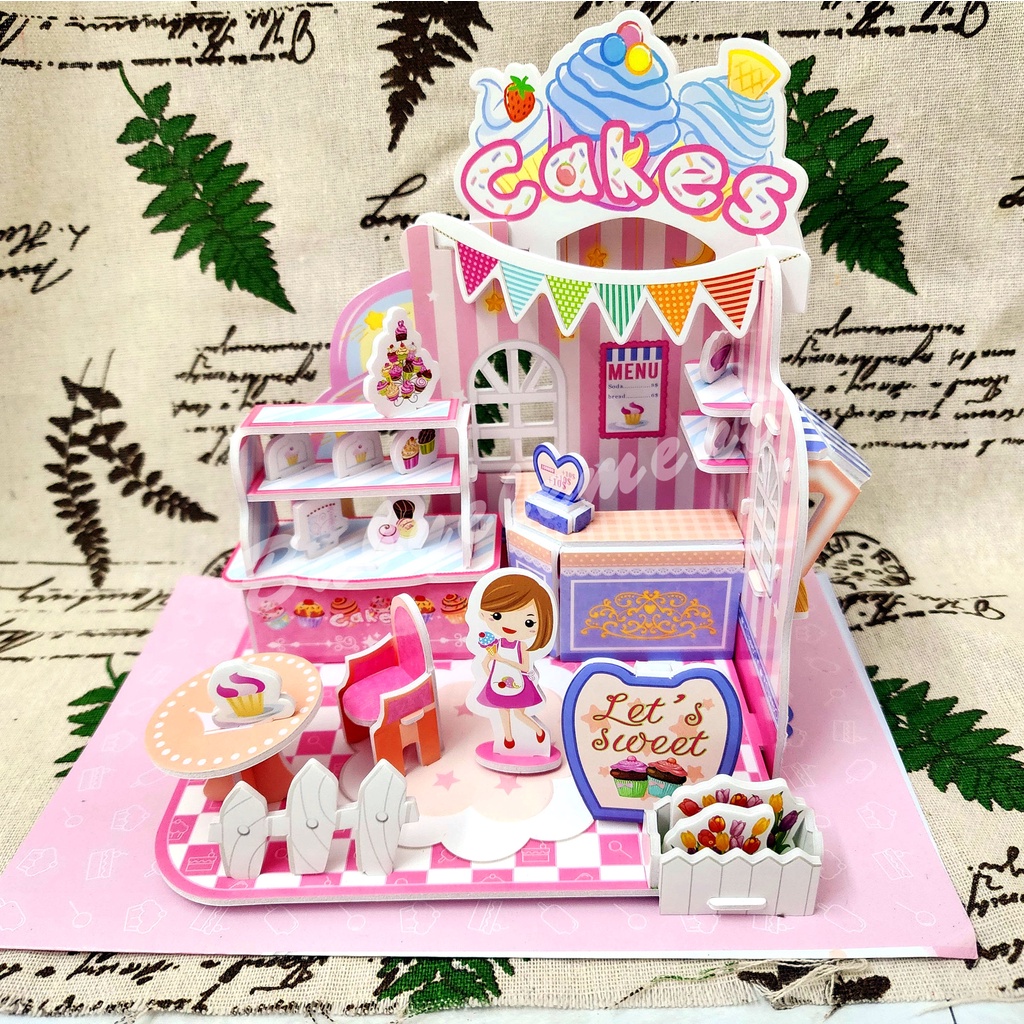 Bộ Đồ Chơi Lắp Ráp 3D DIY Cho Bé