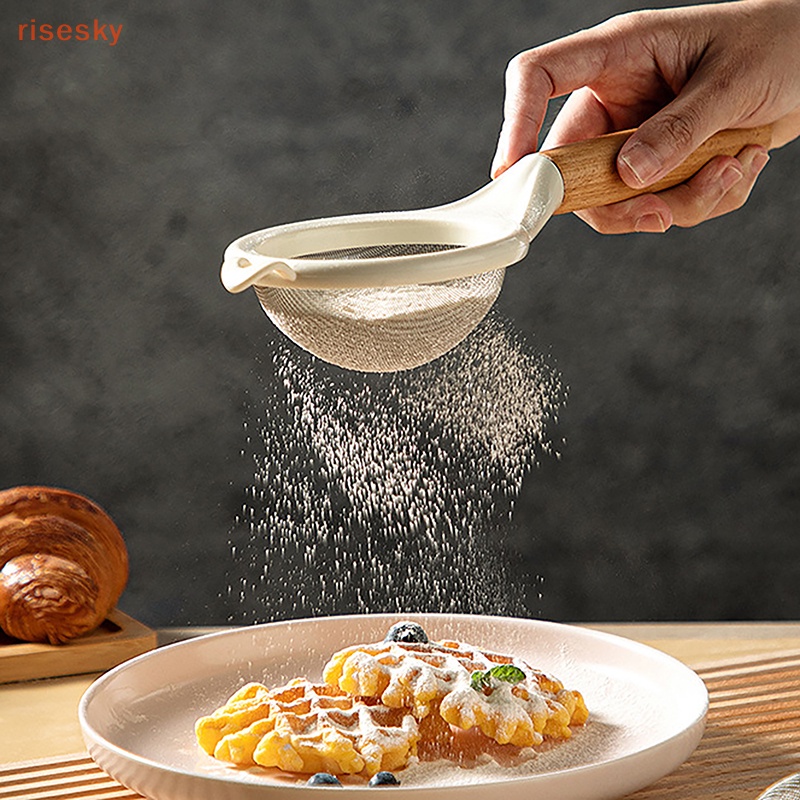 1 Dụng Cụ Rây Bột / Sữa Đậu Nành / Đường Bằng Thép Không Gỉ