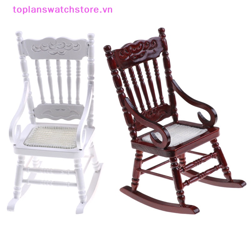 Mô Hình Ghế Bập Bênh Tỉ Lệ 1 / 12 Trang Trí Nhà Búp Bê