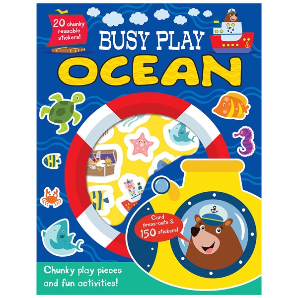 Sách Busy Play Ocean (Bìa Mềm)