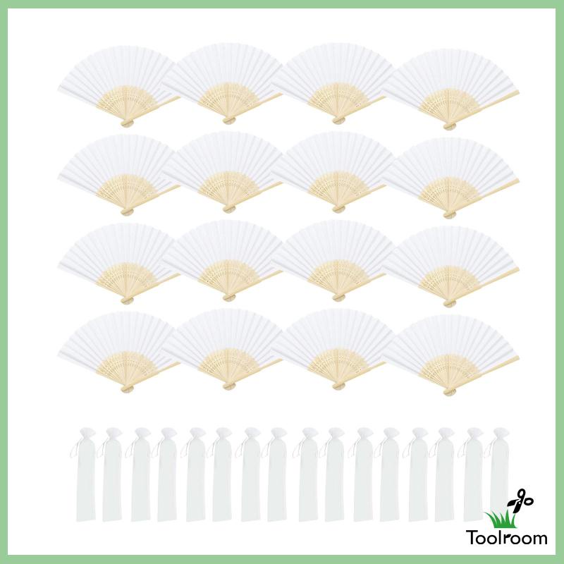 Quạt Giấy Gấp Cầm Tay 16 Cái