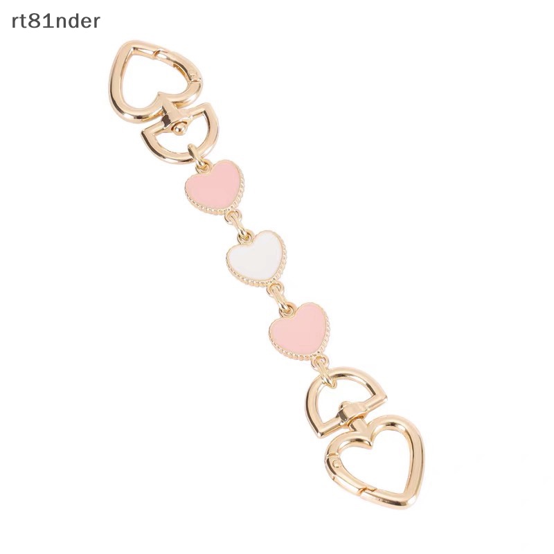 Rt Phụ Kiện Dây Xích Nối Dài Cho Túi Xách DIY Hình Trái Tim