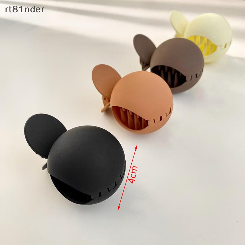 Rt Kẹp Tóc Càng Cua Màu Trơn Cố Định Tóc Đuôi Ngựa Cao Cấp Thích Hợp Làm Quà Tặng Cho Bạn Gái n